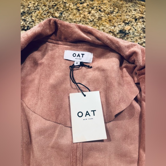 NWT Revolve OAT New York Faux Suede Trench Coat - Picture 10 of 11